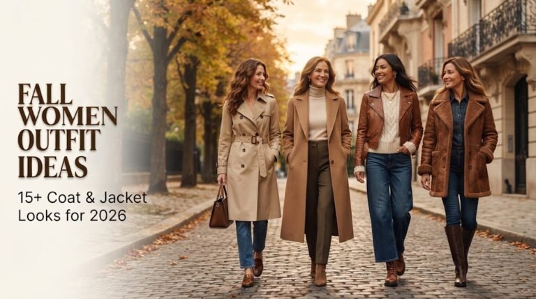 Fall Women Outfit Ideas: 15+ Coat and Jacket Looks for 2026